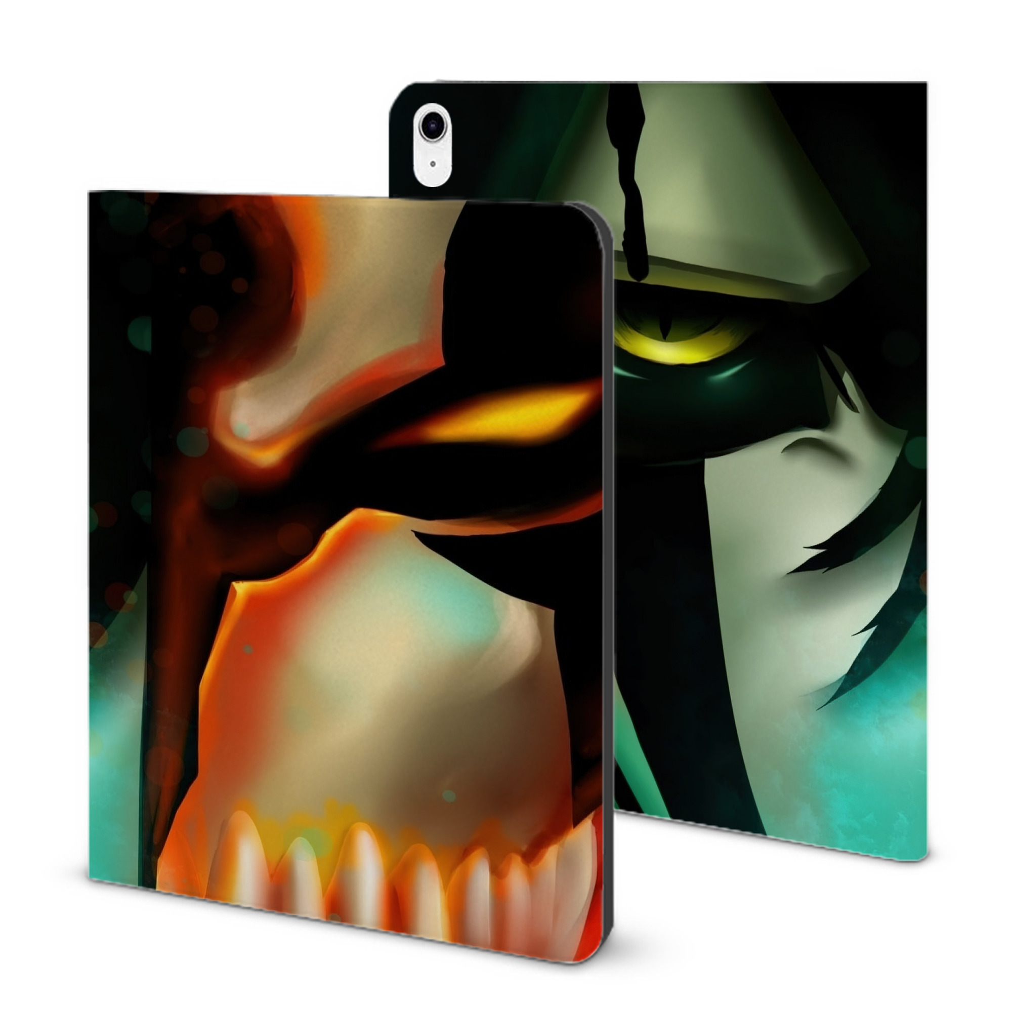 （画像用） ブリーチ BLEACH IPad ケース ブック型 PUレザー TPU 耐衝撃 軽量 薄型 ペン収納なし 全面保護 IPad 各モデル対応